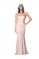 Achetez Fourreau Crêpe Stretch Tulle Longue Formelles Robes demoiselle d'honneur / Robes de soirée / Robes de bal