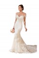 Achetez Ivoire Sirène Dentelle Robes de mariée