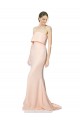 Achetez Sirène Sans bretelle Col Haut Crêpe Stretch Longue Formelles Robes demoiselle d'honneur / Robes de soirée / Robes de bal