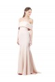 Achetez Sirène Épaule Dénudée Col Haut Crêpe Stretch Longue Formelles Robes demoiselle d'honneur / Robes de soirée / Robes de bal