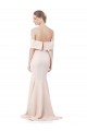 Achetez Sirène Épaule Dénudée Col Haut Crêpe Stretch Longue Formelles Robes demoiselle d'honneur / Robes de soirée / Robes de bal